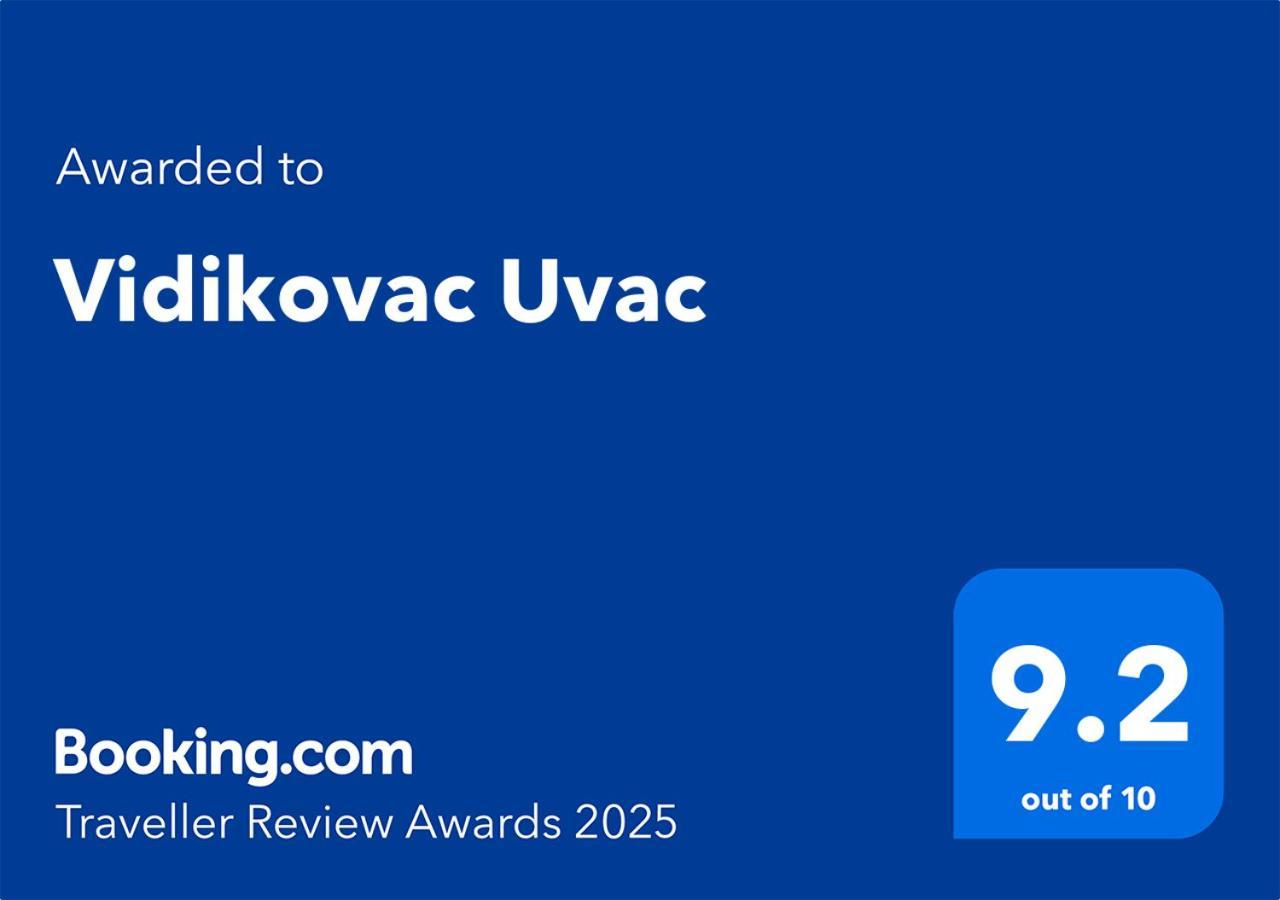 Willa Vidikovac Uvac Druzinice Zewnętrze zdjęcie